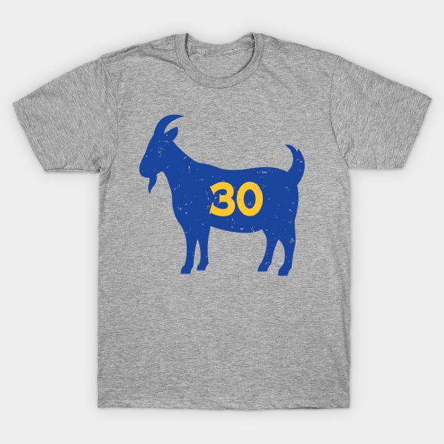 GOAT 30 Curry T-Shirt by Julegend